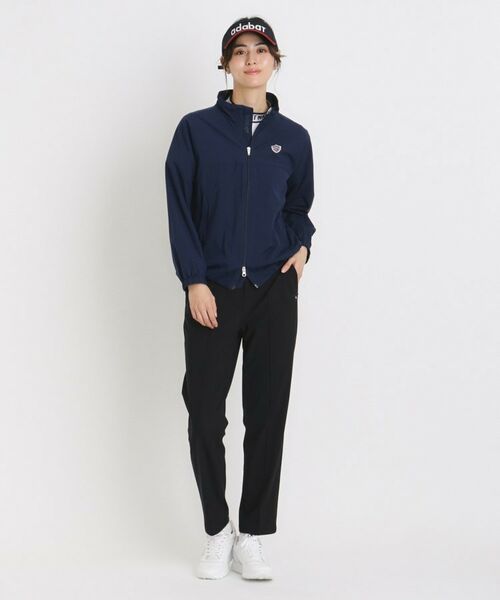 adabat / アダバット レザーブルゾン・ジャケット | 【新レーベル ADABAT NAVY】撥水加工 Aラインライトブルゾン | 詳細12