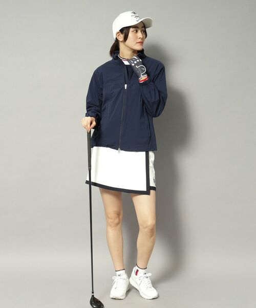 adabat / アダバット レザーブルゾン・ジャケット | 【新レーベル ADABAT NAVY】撥水加工 Aラインライトブルゾン | 詳細15