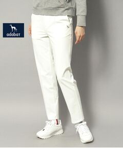 adabat ネイビー パンツ 新品タグ付き 新レーベル ADABAT NAVY】撥水加工 ハイストレッチカラーパンツ