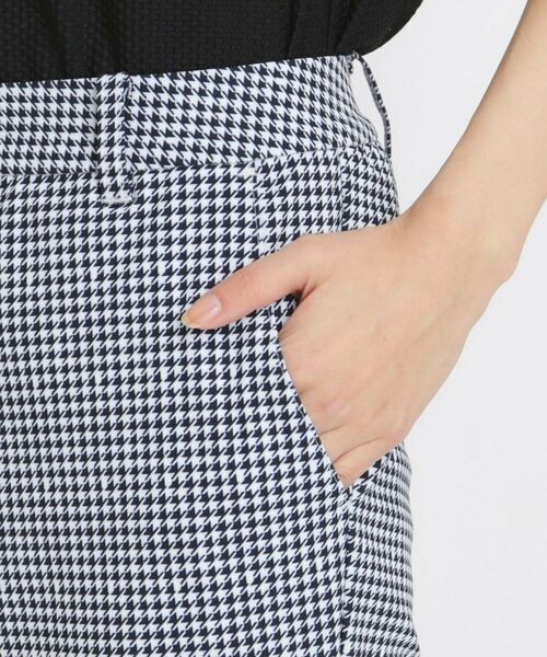adabat / アダバット ショート・ハーフ・半端丈パンツ | UVカット カラー千鳥アンクルパンツ | 詳細14