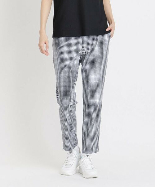 adabat / アダバット ショート・ハーフ・半端丈パンツ | UVカット カラー千鳥アンクルパンツ | 詳細18