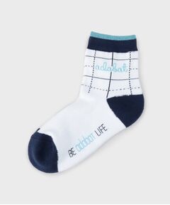 チェックレギュラーソックス