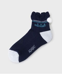 adabat / アダバット ソックス | フレンチボンボンショートソックス