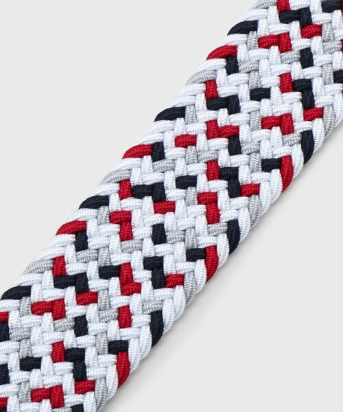 adabat / アダバット ベルト・サスペンダー | 【新レーベル ADABAT NAVY】トリコロールメッシュベルト | 詳細2