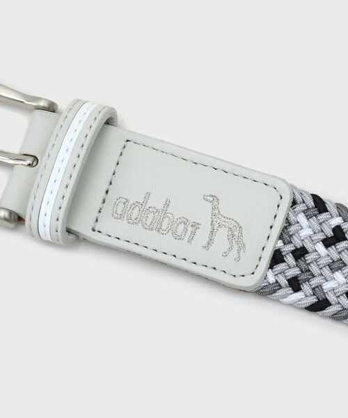 adabat / アダバット ベルト・サスペンダー | 【新レーベル ADABAT NAVY】トリコロールメッシュベルト | 詳細8