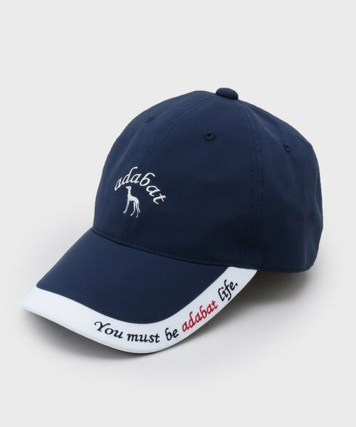 adabat / アダバット キャップ | ラインブリムラウンディッシュキャップ | 詳細1