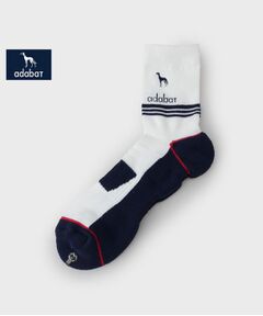 adabat / アダバット ソックス | 【新レーベル ADABAT NAVY】バイカラーショートソックス