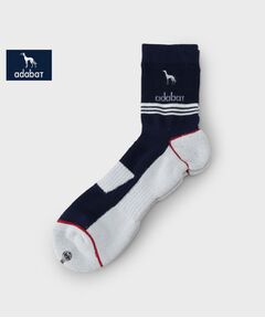 adabat / アダバット ソックス | 【新レーベル ADABAT NAVY】バイカラーショートソックス