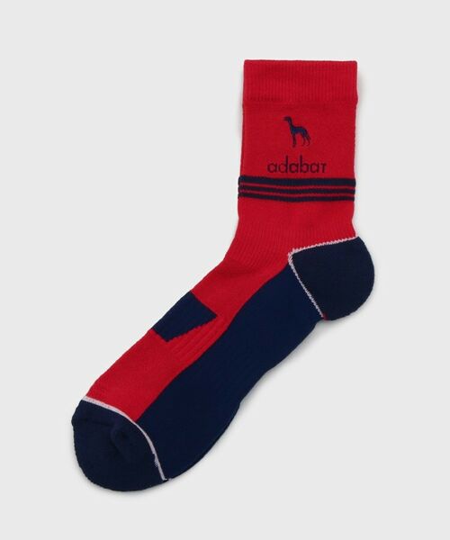 adabat / アダバット ソックス | 【新レーベル ADABAT NAVY】バイカラーショートソックス | 詳細1