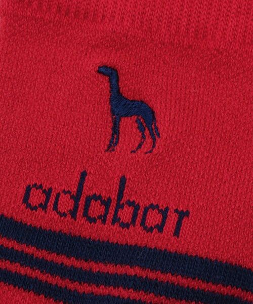 adabat / アダバット ソックス | 【新レーベル ADABAT NAVY】バイカラーショートソックス | 詳細6