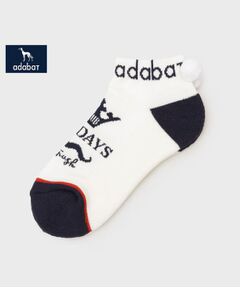 adabat / アダバット ソックス | 【新レーベル ADABAT NAVY】ボンボンベリーショートソックス
