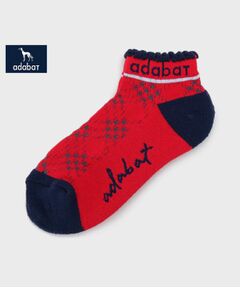adabat / アダバット ソックス | 【新レーベル ADABAT NAVY】アンクルロゴベリーショートソックス