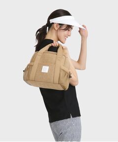 adabat / アダバット ハンドバッグ | エンボスネオプレーンカートバッグ