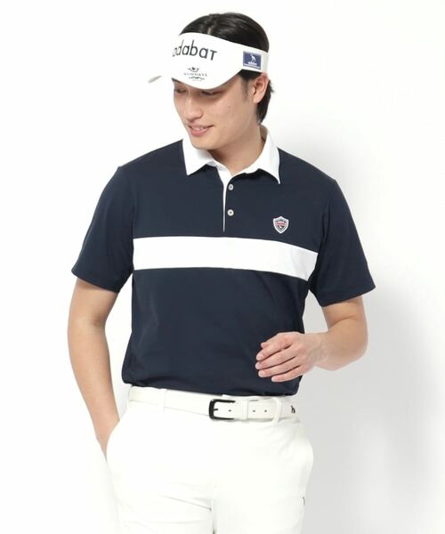 adabat / アダバット ポロシャツ | 【新レーベル ADABAT NAVY】UVカット/吸水速乾 ドライカノコバイカラーポロシャツ | 詳細20