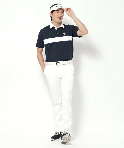 adabat / アダバット ポロシャツ | 【新レーベル ADABAT NAVY】UVカット/吸水速乾 ドライカノコバイカラーポロシャツ | 詳細22