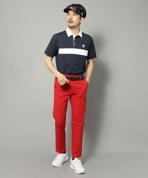 adabat / アダバット ポロシャツ | 【新レーベル ADABAT NAVY】UVカット/吸水速乾 ドライカノコバイカラーポロシャツ | 詳細24