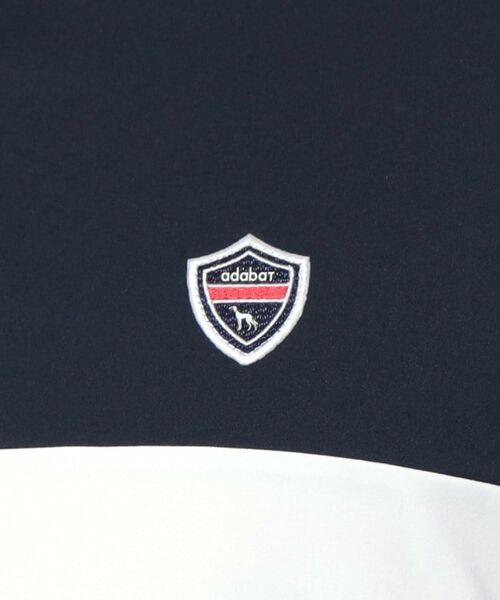 adabat / アダバット ポロシャツ | 【新レーベル ADABAT NAVY】UVカット/吸水速乾 ドライカノコバイカラーポロシャツ | 詳細27