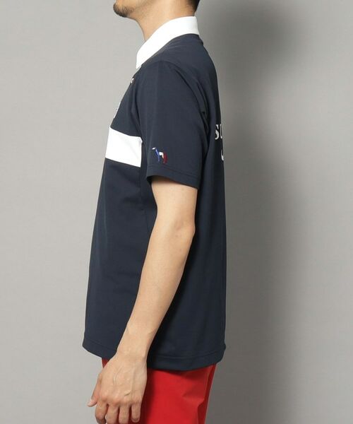 adabat / アダバット ポロシャツ | 【新レーベル ADABAT NAVY】UVカット/吸水速乾 ドライカノコバイカラーポロシャツ | 詳細30