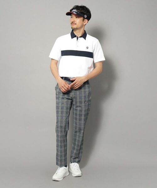 adabat / アダバット ポロシャツ | 【新レーベル ADABAT NAVY】UVカット/吸水速乾 ドライカノコバイカラーポロシャツ | 詳細6