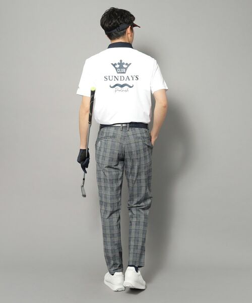 adabat / アダバット ポロシャツ | 【新レーベル ADABAT NAVY】UVカット/吸水速乾 ドライカノコバイカラーポロシャツ | 詳細7