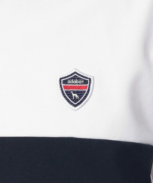 adabat / アダバット ポロシャツ | 【新レーベル ADABAT NAVY】UVカット/吸水速乾 ドライカノコバイカラーポロシャツ | 詳細9