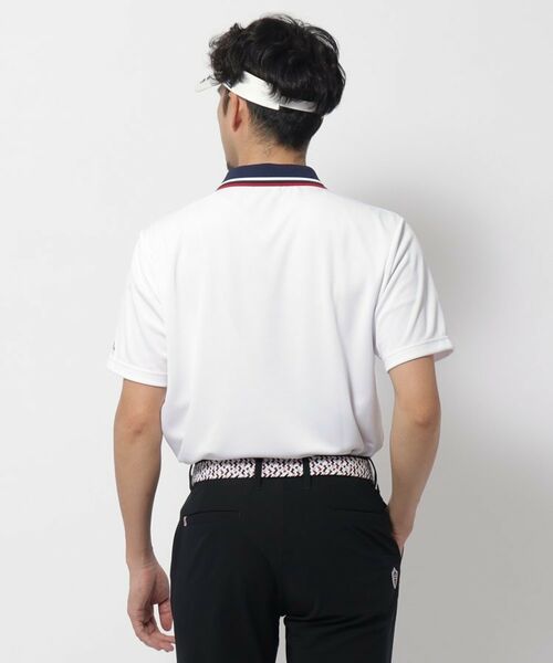 adabat / アダバット ポロシャツ | 【新レーベル ADABAT NAVY】UVカット/吸水速乾 クレリックドライポロシャツ | 詳細2