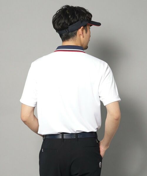 adabat / アダバット ポロシャツ | 【新レーベル ADABAT NAVY】UVカット/吸水速乾 クレリックドライポロシャツ | 詳細3