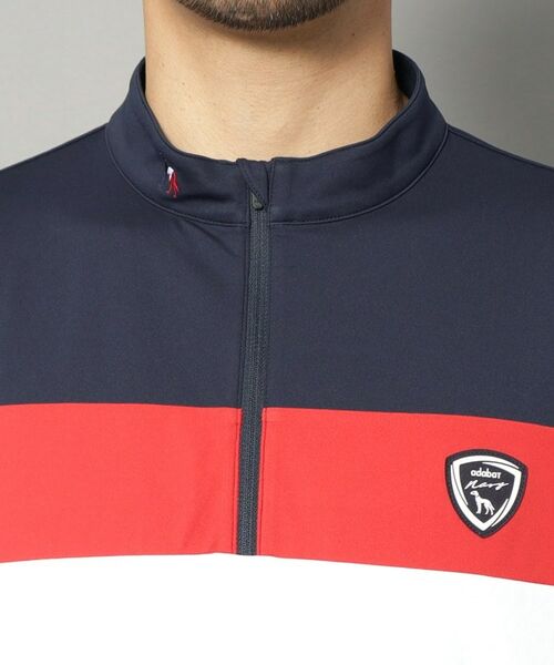 adabat / アダバット カットソー | 【新レーベル ADABAT NAVY】UVカット/吸水速乾 ドライハーフジッププルオーバー | 詳細15