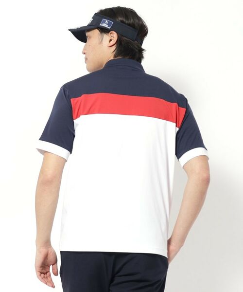 adabat / アダバット カットソー | 【新レーベル ADABAT NAVY】UVカット/吸水速乾 ドライハーフジッププルオーバー | 詳細2