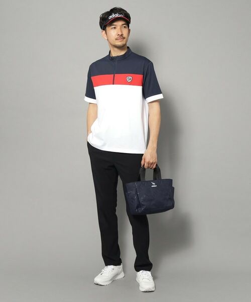 adabat / アダバット カットソー | 【新レーベル ADABAT NAVY】UVカット/吸水速乾 ドライハーフジッププルオーバー | 詳細5