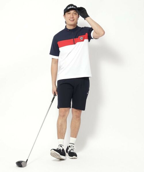 adabat / アダバット カットソー | 【新レーベル ADABAT NAVY】UVカット/吸水速乾 ドライハーフジッププルオーバー | 詳細7