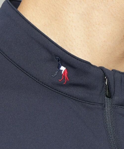 adabat / アダバット カットソー | 【新レーベル ADABAT NAVY】UVカット/吸水速乾 ドライハーフジッププルオーバー | 詳細8