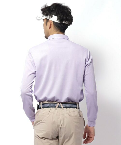 adabat / アダバット ポロシャツ | UVカット/吸水速乾 ポケットエンブロイ長袖ポロシャツ | 詳細7