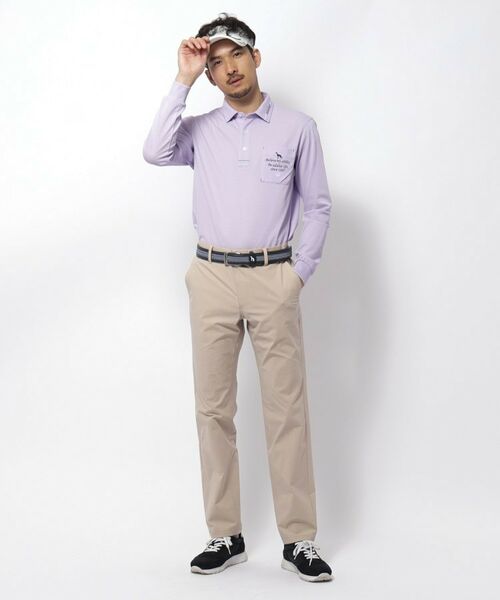 adabat / アダバット ポロシャツ | UVカット/吸水速乾 ポケットエンブロイ長袖ポロシャツ | 詳細8