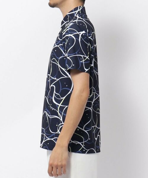 adabat / アダバット ポロシャツ | UVカット/吸水速乾 ドローイングプリントポロシャツ | 詳細11