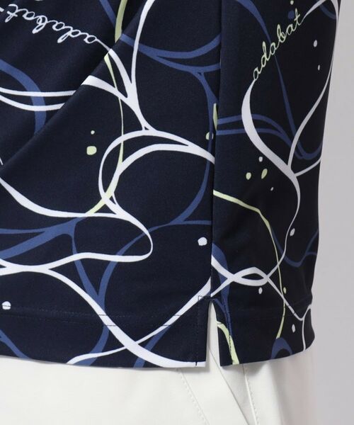 adabat / アダバット ポロシャツ | UVカット/吸水速乾 ドローイングプリントポロシャツ | 詳細15