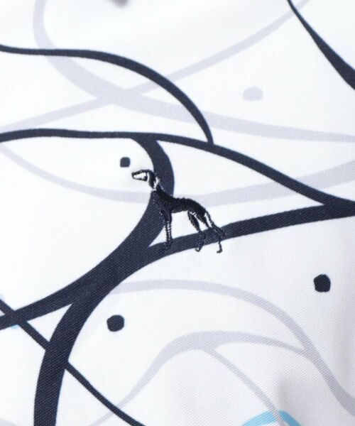 adabat / アダバット ポロシャツ | UVカット/吸水速乾 ドローイングプリントポロシャツ | 詳細5