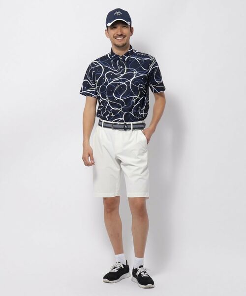 adabat / アダバット ポロシャツ | UVカット/吸水速乾 ドローイングプリントポロシャツ | 詳細7
