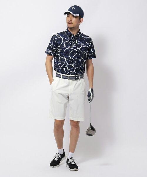 adabat / アダバット ポロシャツ | UVカット/吸水速乾 ドローイングプリントポロシャツ | 詳細8