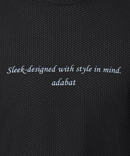 adabat / アダバット カットソー | ドライワッフルモックネックT | 詳細15