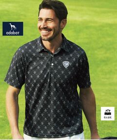 adabat / アダバット ポロシャツ | 【新レーベル ADABAT NAVY】吸水速乾 フルールドリスポロシャツ