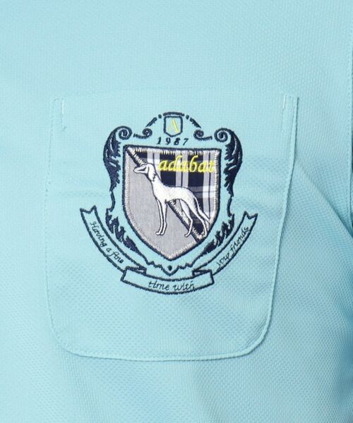 adabat / アダバット ポロシャツ | 吸水速乾 ドライポケットエンブレムポロシャツ | 詳細20