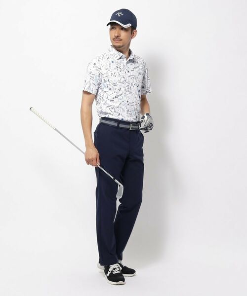 adabat / アダバット ポロシャツ | UVカット/吸水速乾 クールコアサマープリントポロシャツ | 詳細14