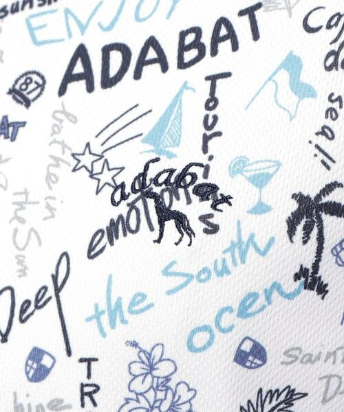 adabat / アダバット ポロシャツ | UVカット/吸水速乾 クールコアサマープリントポロシャツ | 詳細15