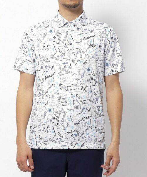 adabat / アダバット ポロシャツ | UVカット/吸水速乾 クールコアサマープリントポロシャツ | 詳細16
