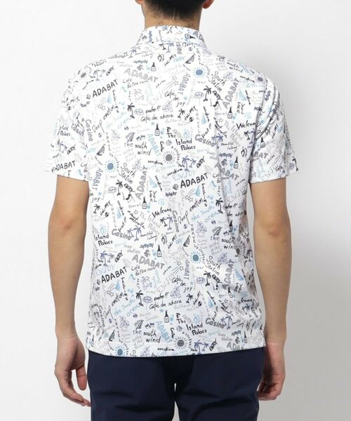 adabat / アダバット ポロシャツ | UVカット/吸水速乾 クールコアサマープリントポロシャツ | 詳細18