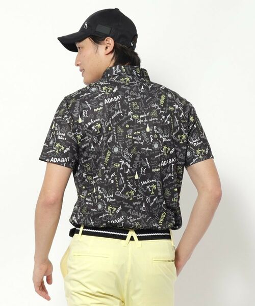 adabat / アダバット ポロシャツ | UVカット/吸水速乾 クールコアサマープリントポロシャツ | 詳細2