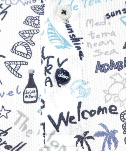 adabat / アダバット ポロシャツ | UVカット/吸水速乾 クールコアサマープリントポロシャツ | 詳細22