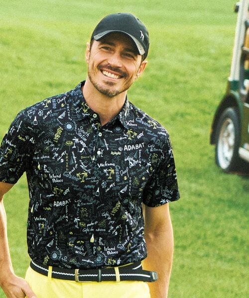 adabat / アダバット ポロシャツ | UVカット/吸水速乾 クールコアサマープリントポロシャツ | 詳細23