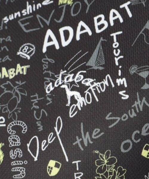 adabat / アダバット ポロシャツ | UVカット/吸水速乾 クールコアサマープリントポロシャツ | 詳細5